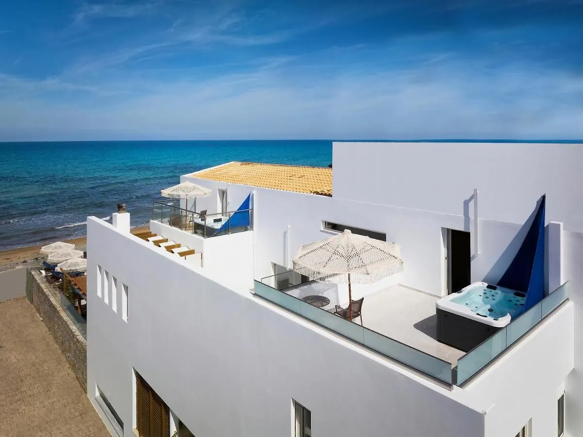 Rodo Seafront Villa With Heated Private Pool And Jacuzzis By Volta Suites And Villas Kokkini Hani Greece