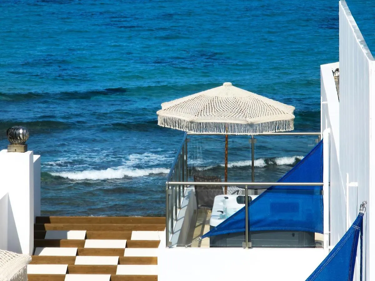 Rodo Seafront Villa With Heated Private Pool And Jacuzzis By Volta Suites And Villas Kokkini Hani