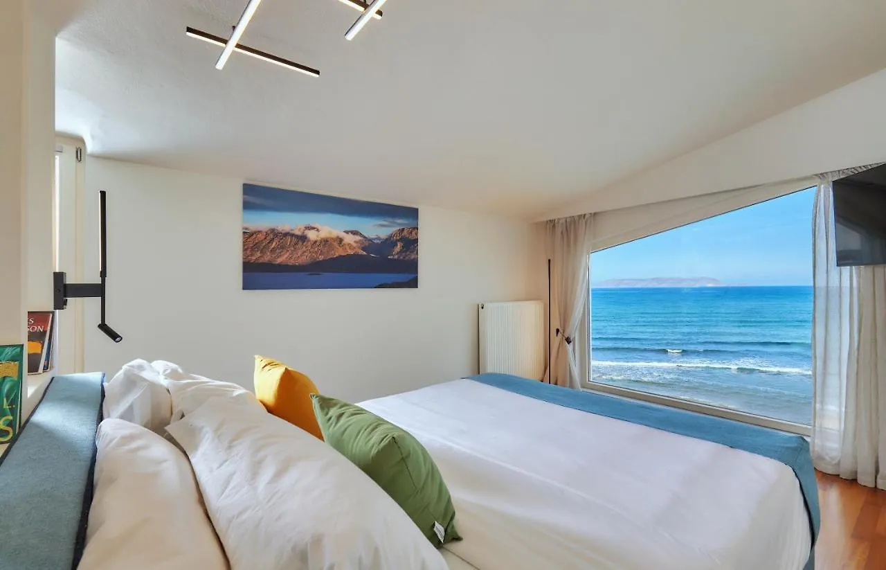 Rodo Seafront Villa With Heated Private Pool And Jacuzzis By Volta Suites And Villas Kokkini Hani Greece