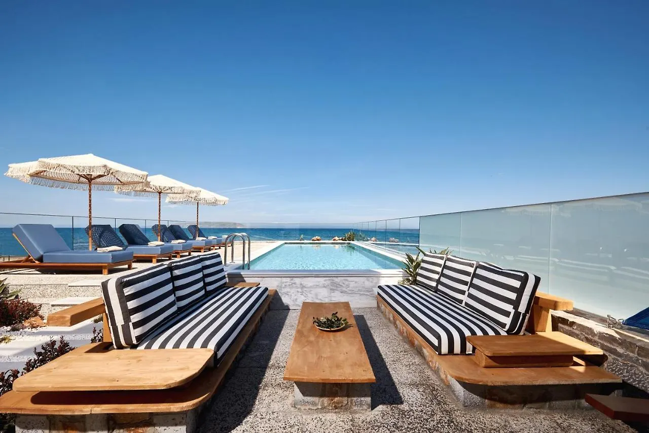 Rodo Seafront Villa With Heated Private Pool And Jacuzzis By Volta Suites And Villas Kokkini Hani