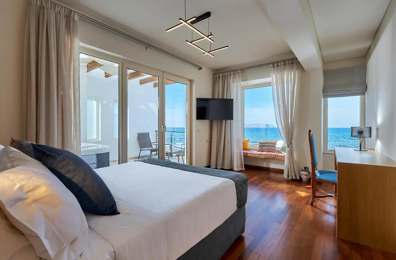 Rodo Seafront Villa With Heated Private Pool And Jacuzzis By Volta Suites And Villas Kokkini Hani 0*,  Greece