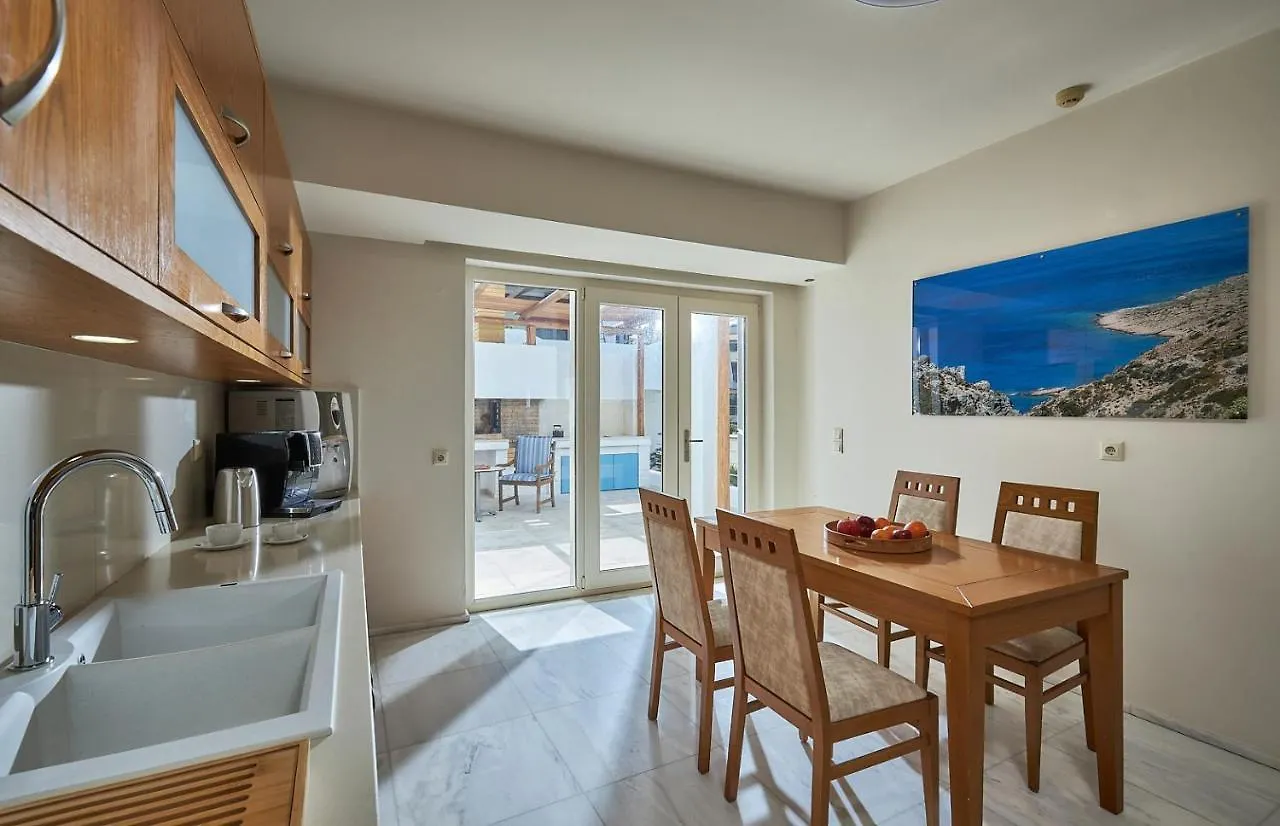 Rodo Seafront Villa With Heated Private Pool And Jacuzzis By Volta Suites And Villas Kokkini Hani Greece