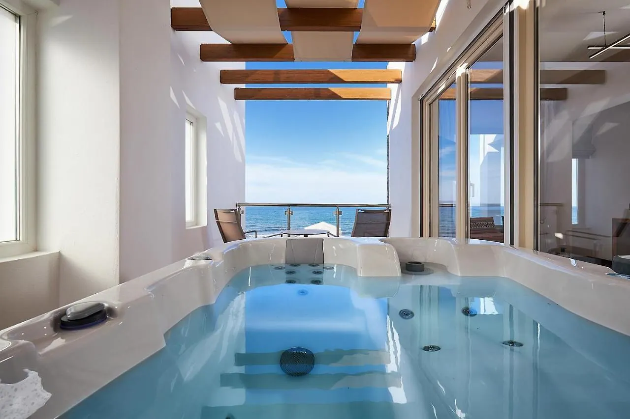 Rodo Seafront Villa With Heated Private Pool And Jacuzzis By Volta Suites And Villas Kokkini Hani 0*,